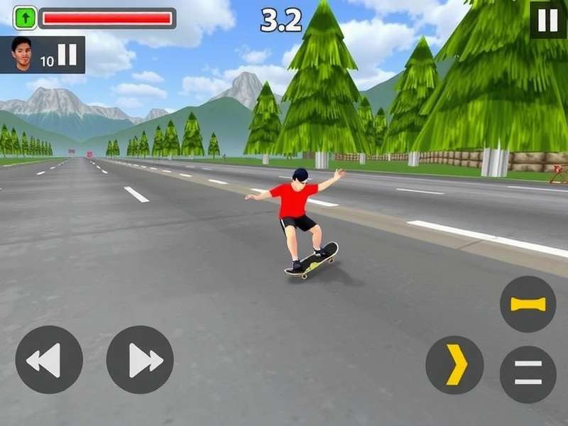 Agonda Skateboarding Stars Gameplay Screenshot